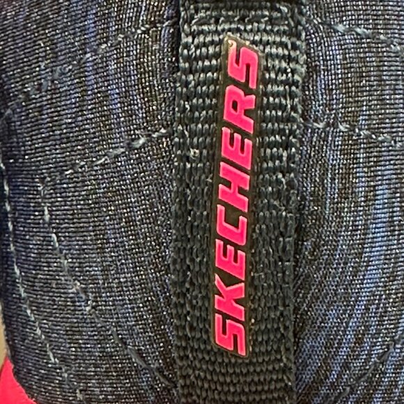 Skechers Womens Flex Sole 2.0 Navy Pink Athletic Shoes Sz 9 Memory Foam Comfort - Picture 11 of 13